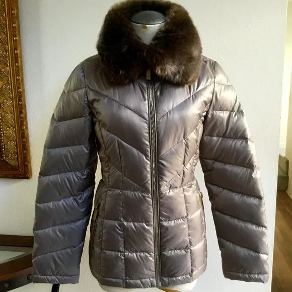 Kenneth cole cheap womens puffer coat